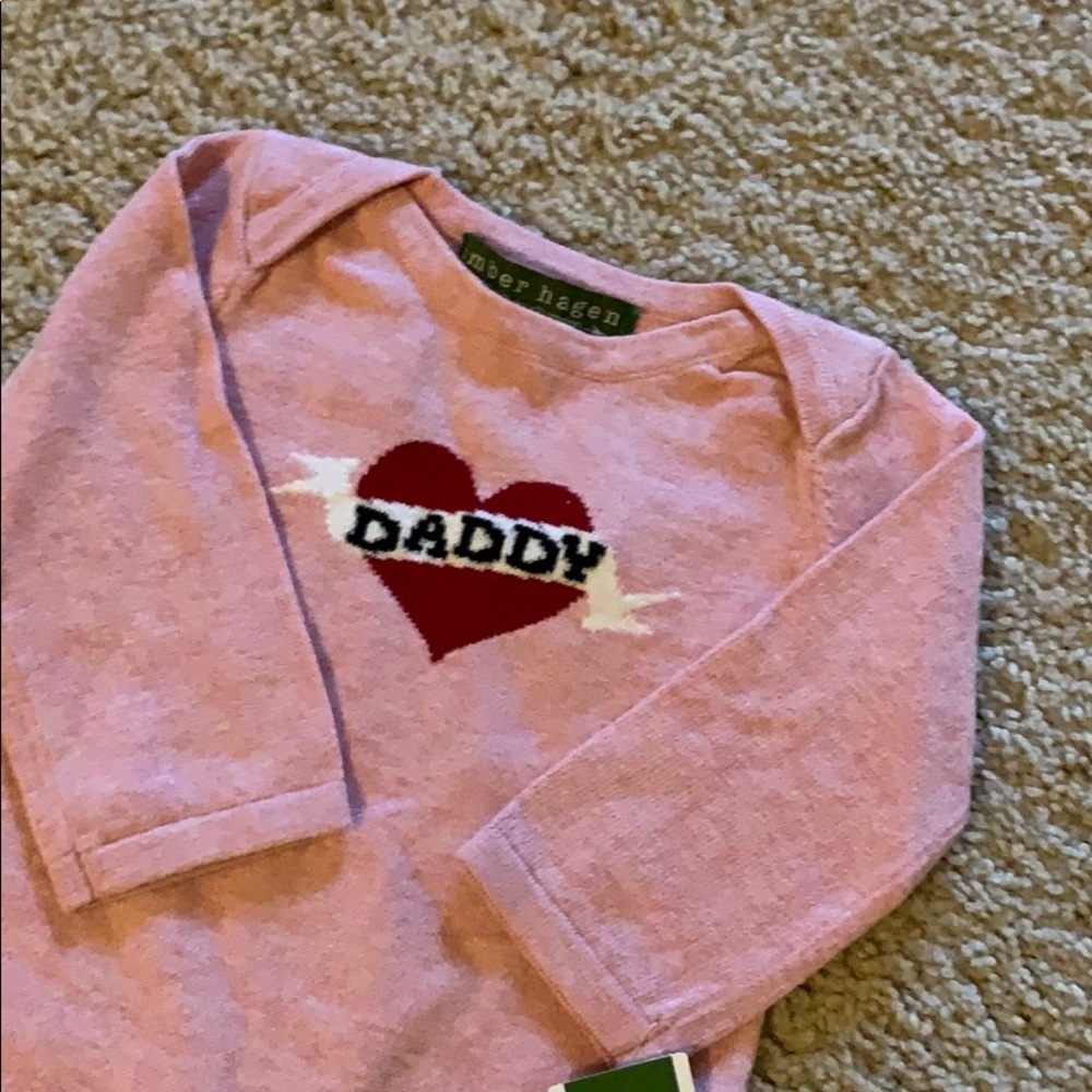 BRAND NEW Amber Hagen cashmere onesie.